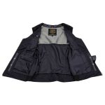 Milwaukee Leather Women’s Winged Black Studded Leather Motorcycle Vest with Reflective Wings – LKL4715 - Image 7