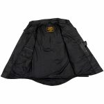 Milwaukee Leather LKM1600 Men’s Black Lightweight Casual Biker Style Leather Shirt - Image 7