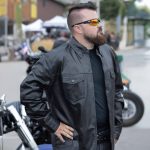 Milwaukee Leather LKM1600 Men’s Black Lightweight Casual Biker Style Leather Shirt - Image 6