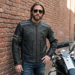 Milwaukee Leather Men’s Matte Black Street CE Armored Motorcycle Vented Jacket – Reflective – LKM17012 - Image 9