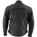 Milwaukee Leather LKM17013 Men’s Premium Black Advanced Leather Motorcycle Jacket w/ CE Armor Protection - Image 6