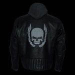 Milwaukee Leather Men’s Alibi Black Leather Motorcycle Jacket w/ CE Armor, Removable Hoodie – LKM17021 - Image 2