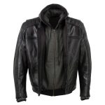 Milwaukee Leather Men’s Alibi Black Leather Motorcycle Jacket w/ CE Armor, Removable Hoodie – LKM17021 - Image 9