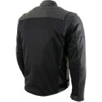 Milwaukee Leather Men’s Chaos Black Leather Motorcycle Jacket w/ CE Armor, Reflective Panels, Vents – LKM17022 - Image 12