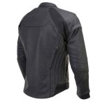 Milwaukee Leather Men’s Endo Black Leather Motorcycle Jacket w/ CE Armor, Reflective Panels, Vents – LKM17023 - Image 11