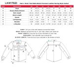 Milwaukee Leather Men’s Endo Black Leather Motorcycle Jacket w/ CE Armor, Reflective Panels, Vents – LKM17023 - Image 3