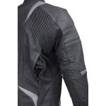 Milwaukee Leather Men’s Stryde Black and Grey Matte Finish Racer Leather Motorcycle Jacket – LKM17024 - Image 18