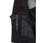 Milwaukee Leather Men’s Stryde Black and Grey Matte Finish Racer Leather Motorcycle Jacket – LKM17024 - Image 14