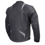 Milwaukee Leather Men’s Stryde Black and Grey Matte Finish Racer Leather Motorcycle Jacket – LKM17024 - Image 11