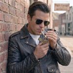 Milwaukee Leather Men’s Live to Ride Classic Retro Brown Premium Leather CE Armored Motorcycle Jacket – Side Lace – LKM1707 - Image 7