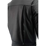 Milwaukee Leather LKM1720 Men’s Black Premium Leather Motorcycle Vented Leather Jacket w/ Multi-Utility Pockets - Image 8