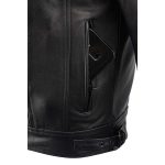 Milwaukee Leather LKM1720T Men’s Tall Sizes Black Premium Leather Motorcycle Vented Leather Jacket w/ Utility Pockets - Image 11