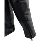 Milwaukee Leather LKM1760 Men’s Black Leather Motorcycle Riders Jacket w/ Multi-Utility Pockets - Image 14