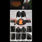 Milwaukee Leather LKM1760 Men’s Black Leather Motorcycle Riders Jacket w/ Multi-Utility Pockets - Image 2