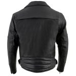 Milwaukee Leather LKM1770 Men’s Black Premium Thick Leather Motorcycle Jacket Brando Style Biker Jacket - Image 11