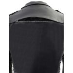Milwaukee Leather LKM1775 Men’s Black Leather Vintage Brando Style Motorcycle Riders Jacket with Side Laces - Image 8