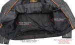 Milwaukee Leather LKM1775 Men’s Black Leather Vintage Brando Style Motorcycle Riders Jacket with Side Laces - Image 5