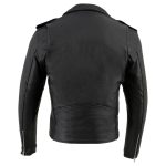 Milwaukee Leather Men’s The Legend Classic Brando Black Premium Leather Motorcycle Jacket – LKM1781 - Image 5