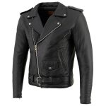 Milwaukee Leather Men’s The Legend Classic Brando Black Premium Leather Motorcycle Jacket – LKM1781 - Image 10