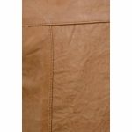 Milwaukee Leather LKM3702 Men’s Saddle Leather Classic V-Neck Western Style Motorcycle Rider Vest w/ Buffalo Snaps - Image 7