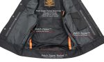 Milwaukee Leather LKM3710 Men’s Black Leather Club Style Motorcycle Rider Vest w/ Zipper and Snap Button Closure - Image 9