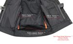 Milwaukee Leather LKM3711 Men’s Black Leather Collarless Club Style Motorcycle Rider Vest w/ Dual Front Closure - Image 4