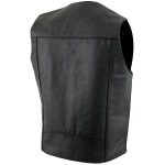 Milwaukee Leather Men’s Black Western Style Style Motorcycle Vest – LKM3775 - Image 5