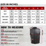 Milwaukee Leather Men’s Quick Draw Black Cowhide Leather Motorcycle Vest – LKM3794 - Image 3