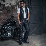 Milwaukee Leather LKM5716 Men’s Classic Black Premium Leather Fitted Casual Biker Leather Pants - Image 2