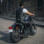 Milwaukee Leather LKM5716 Men’s Classic Black Premium Leather Fitted Casual Biker Leather Pants - Image 6