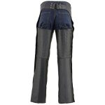Milwaukee Leather Chaps for Men’s Black Leather Dual Side Thigh Zipper Close Pockets Motorcycle Rider Chap- LKM5782 - Image 2