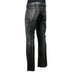 Milwaukee Leather | Classic Fit 5 Pocket Leather Pants for Men – Premium Leather Motorcycle Riding Pants – LKM5790 - Image 4