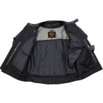 Milwaukee Leather LKM17002 Men’s Premium Top Grade Black Leather Motorcycle Riders Jacket w/  Zip-Out Lining - Image 4