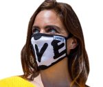 Air Soul MP7923FM ‘Love’ Protective Face Mask with Optional Filter Pocket