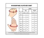 M Boss Motorcycle Apparel BOS37546 Men’s Yellow and Black Full Grain Deerskin Leather Motorcycle Gloves - Image 3