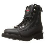 Milwaukee Motorcycle Clothing Company MB208 Accelerator Leather Women’s Black Motorcycle Boots - Image 8