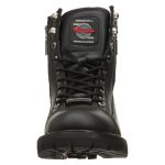 Milwaukee Motorcycle Clothing Company MB208 Accelerator Leather Women’s Black Motorcycle Boots - Image 3