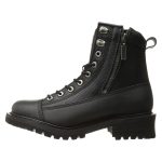 Milwaukee Motorcycle Clothing Company MB208 Accelerator Leather Women’s Black Motorcycle Boots - Image 7