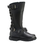 MMCC MB255 Women’s Dream Girl Black Leather Biker Boots – Riding Footwear - Image 7