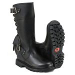MMCC MB255 Women’s Dream Girl Black Leather Biker Boots – Riding Footwear - Image 8
