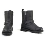 MMCC MB407 Men’s Afterburner Black Leather Biker Boots – Riding Footwear - Image 11