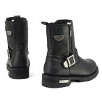MMCC MB407 Men’s Afterburner Black Leather Biker Boots – Riding Footwear - Image 6