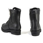 MMCC MB416 Men’s Trooper Black Leather Biker Boots – Riding Footwear - Image 5