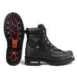 MMCC MB440 Men’s Throttle Black Leather Biker Boots – Riding Footwear - Image 13