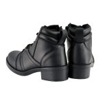 Milwaukee Leather MBK9255 Boys Black Lace-Up Boots with Side Zipper Entry - Image 7