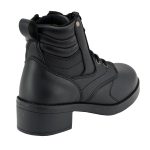 Milwaukee Leather MBK9275 Boys Black Lace-Up Boots with Side Zipper Entry - Image 7