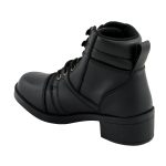 Milwaukee Leather MBK9285 Boys Black Lace-Up Biker Style Boots - Image 7