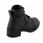 Milwaukee Leather MBK9285 Boys Black Lace-Up Biker Style Boots - Image 8