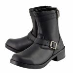 Milwaukee Leather MBK9290 Boys Black Classic Engineer Style Biker Boots - Image 6
