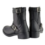 Milwaukee Leather MBK9290 Boys Black Classic Engineer Style Biker Boots - Image 8